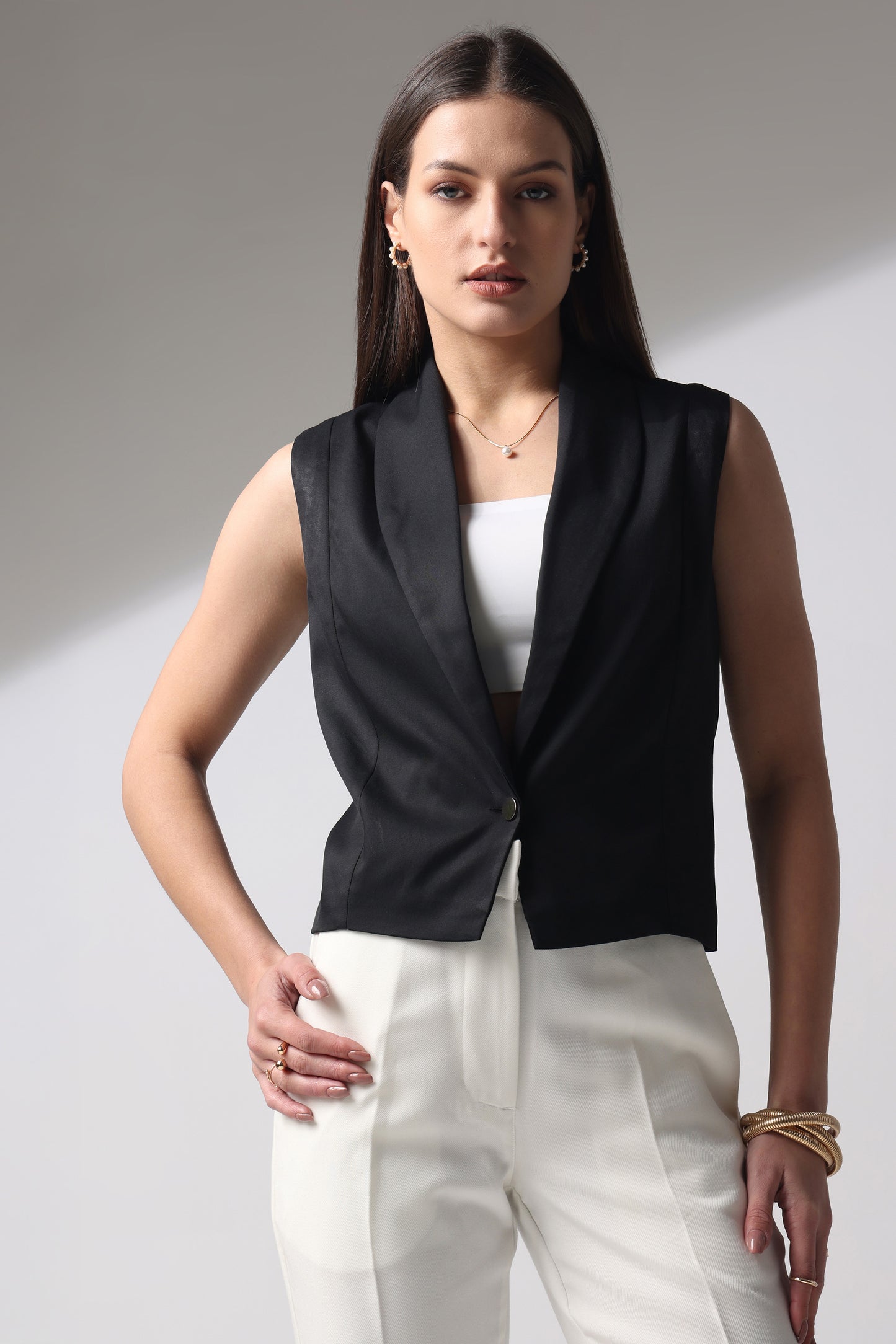 Classic Single Buttoned Waistcoat
