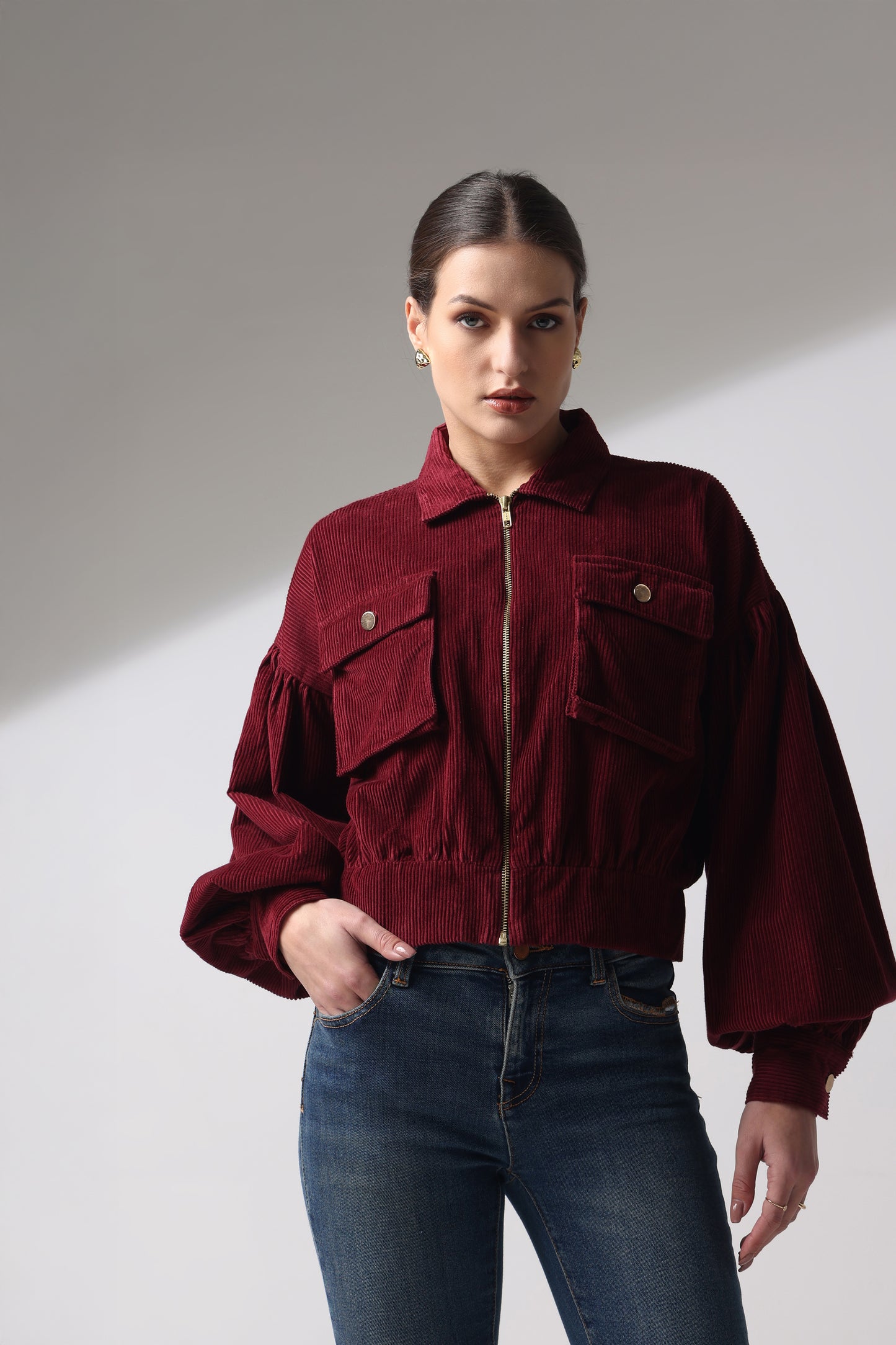 Corduroy Layer Jacket