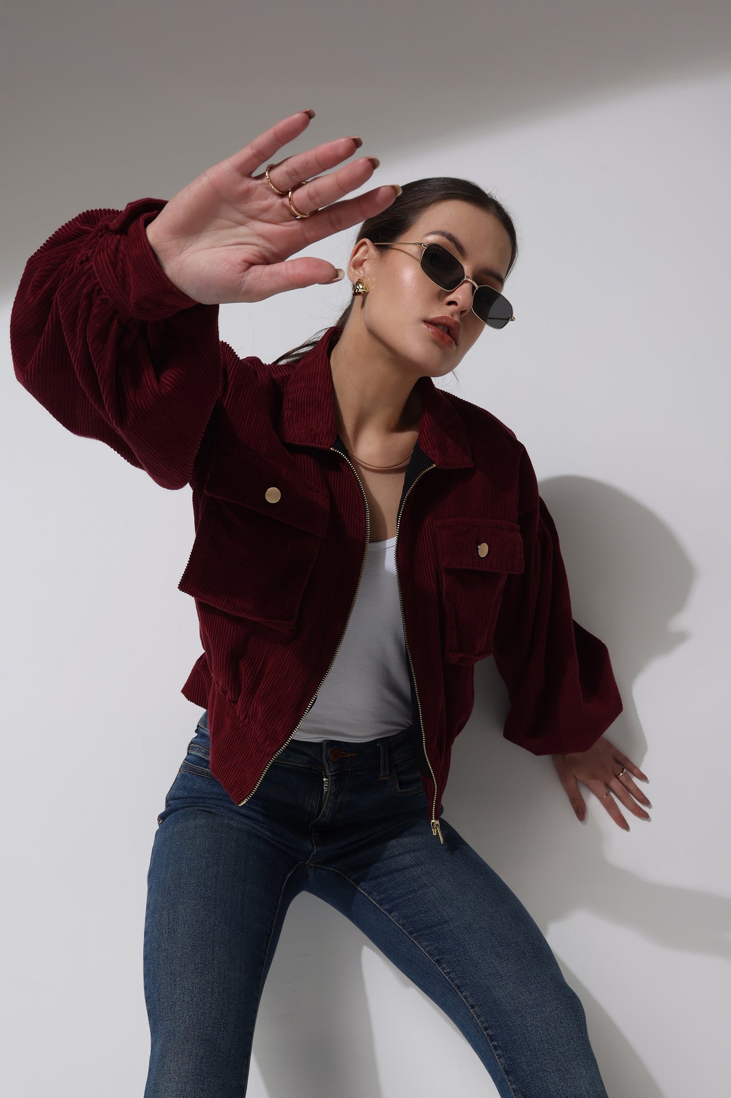 Corduroy Layer Jacket