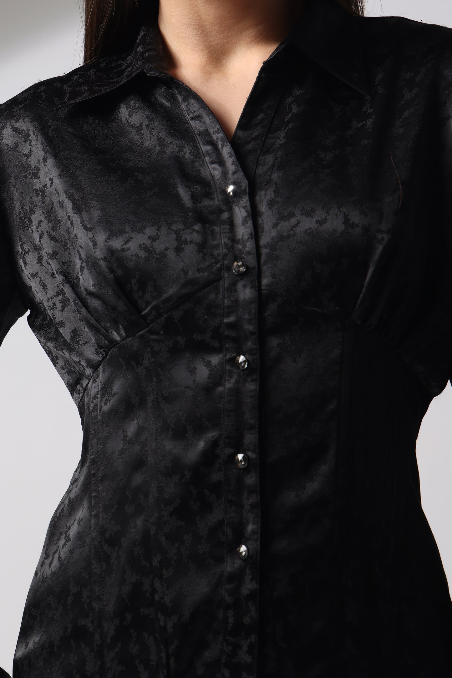 Woven Essense Full Sleeve Collared Shirt