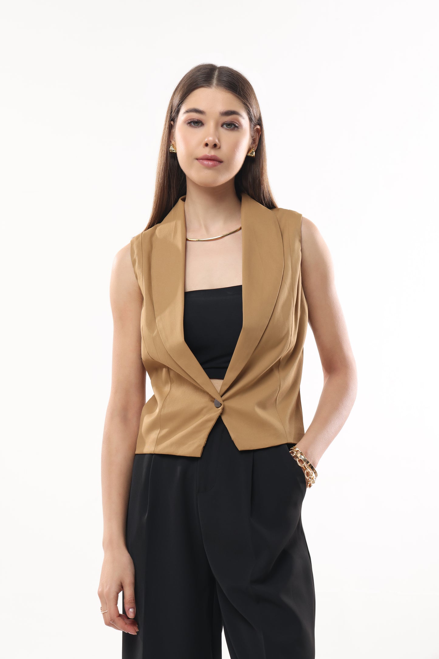 Classic Single Buttoned Waistcoat