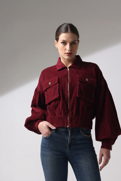 Corduroy Layer Jacket