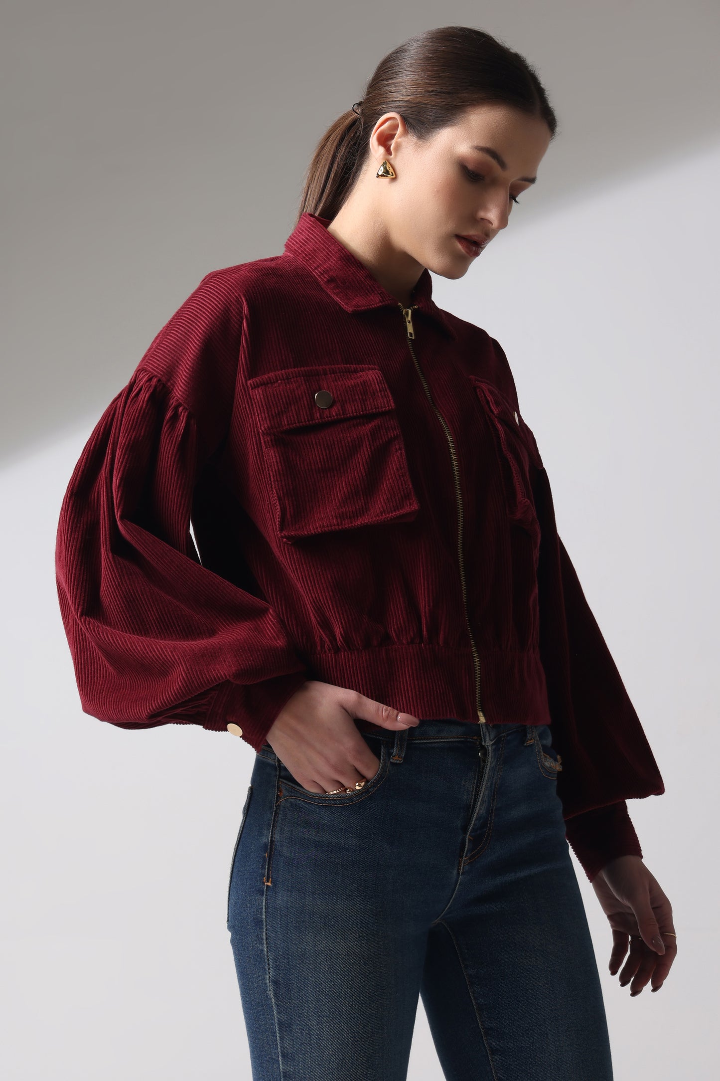 Corduroy Layer Jacket