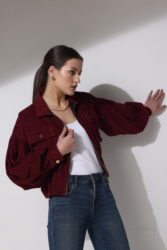 Corduroy Layer Jacket