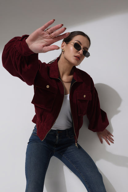 Corduroy Layer Jacket