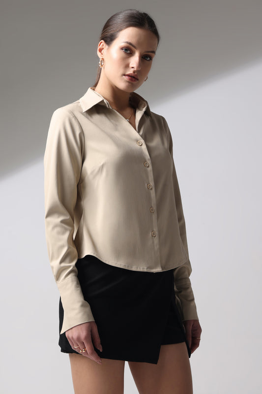 Switch Stitch Collared Shirt