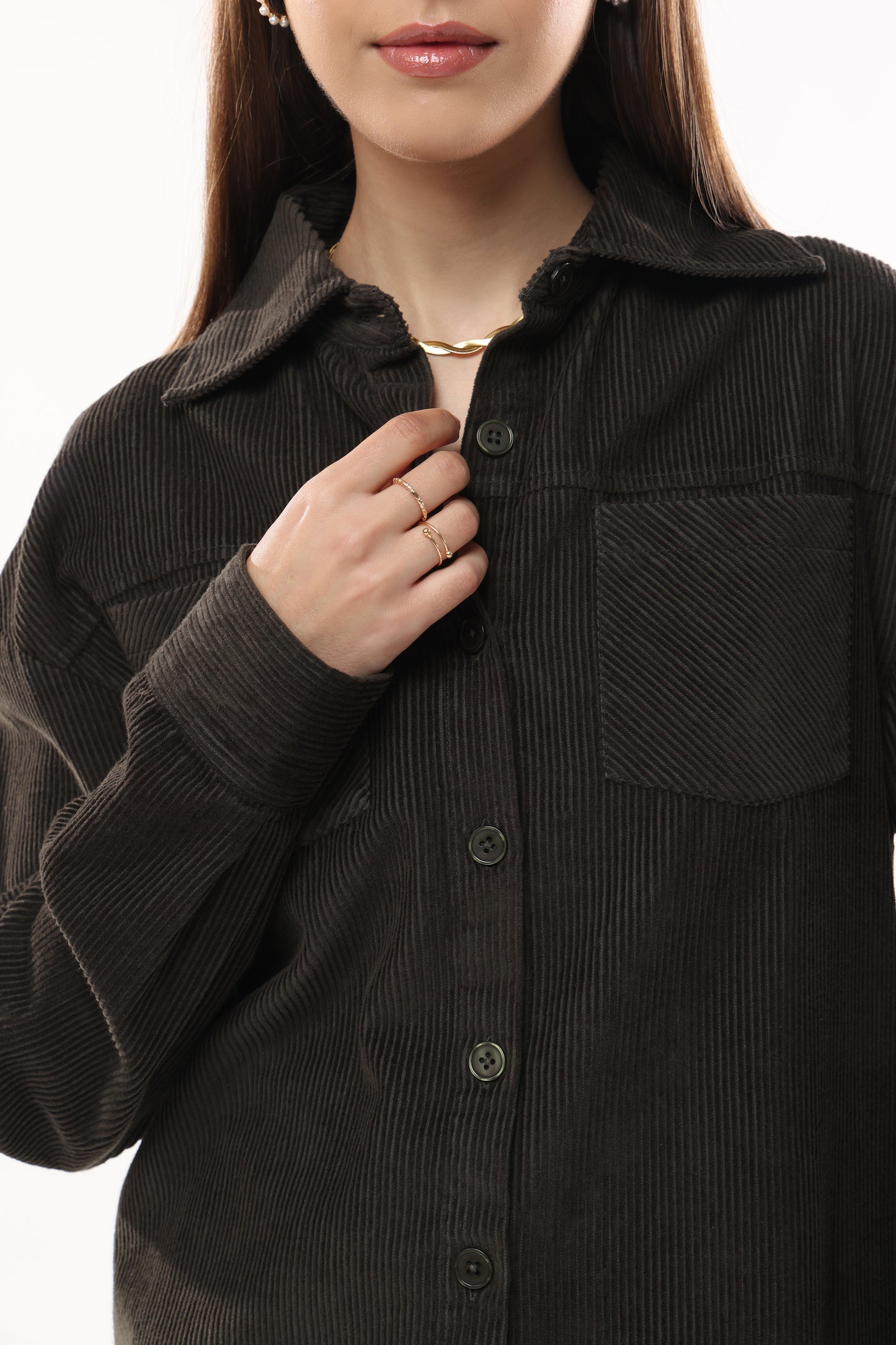 Premium Corduroy Classic Overshirt