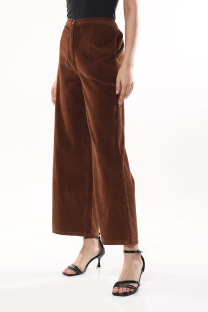 Corduroy Co-ord Set Brown