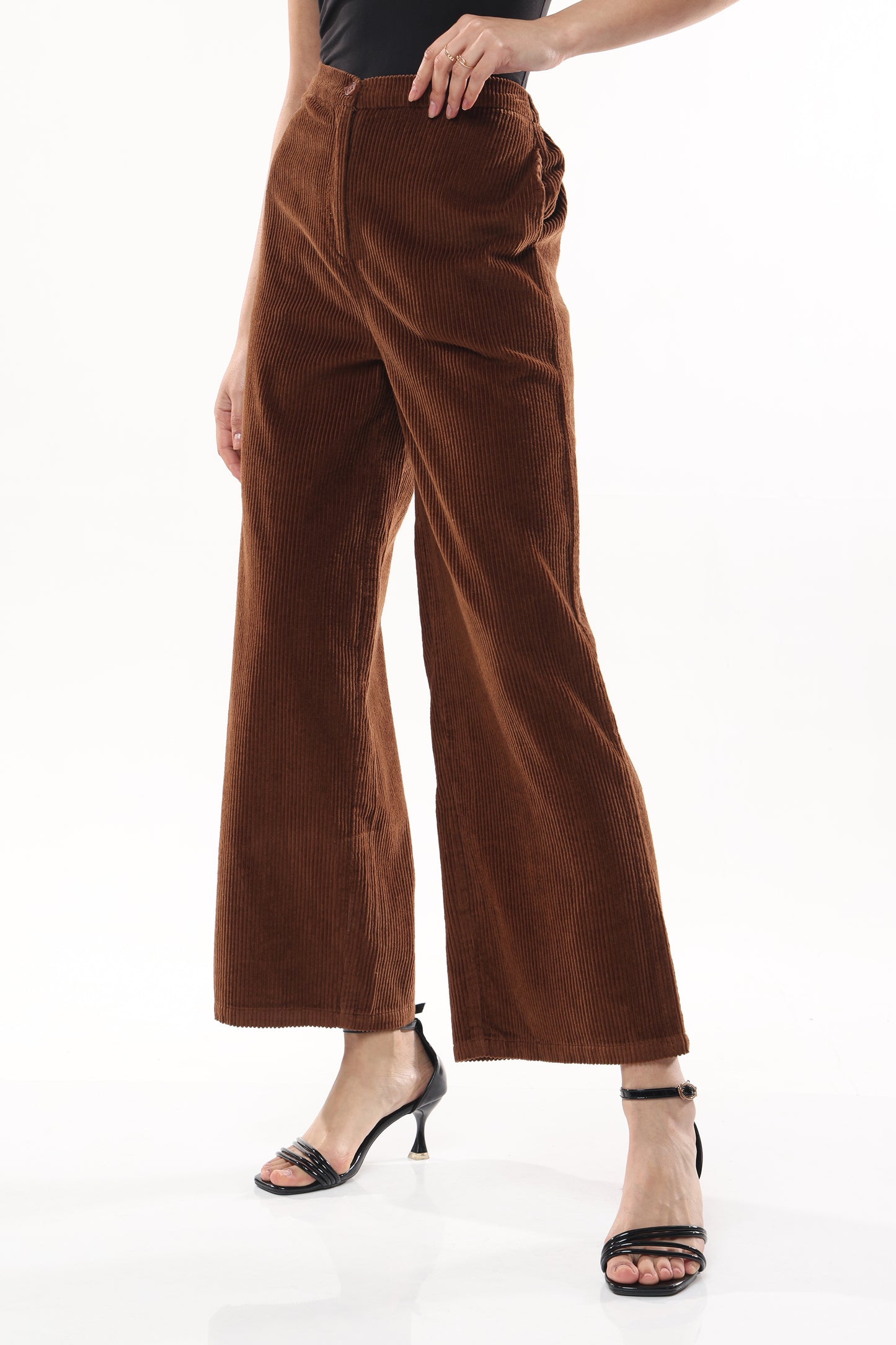 Corduroy Co-ord Set Brown